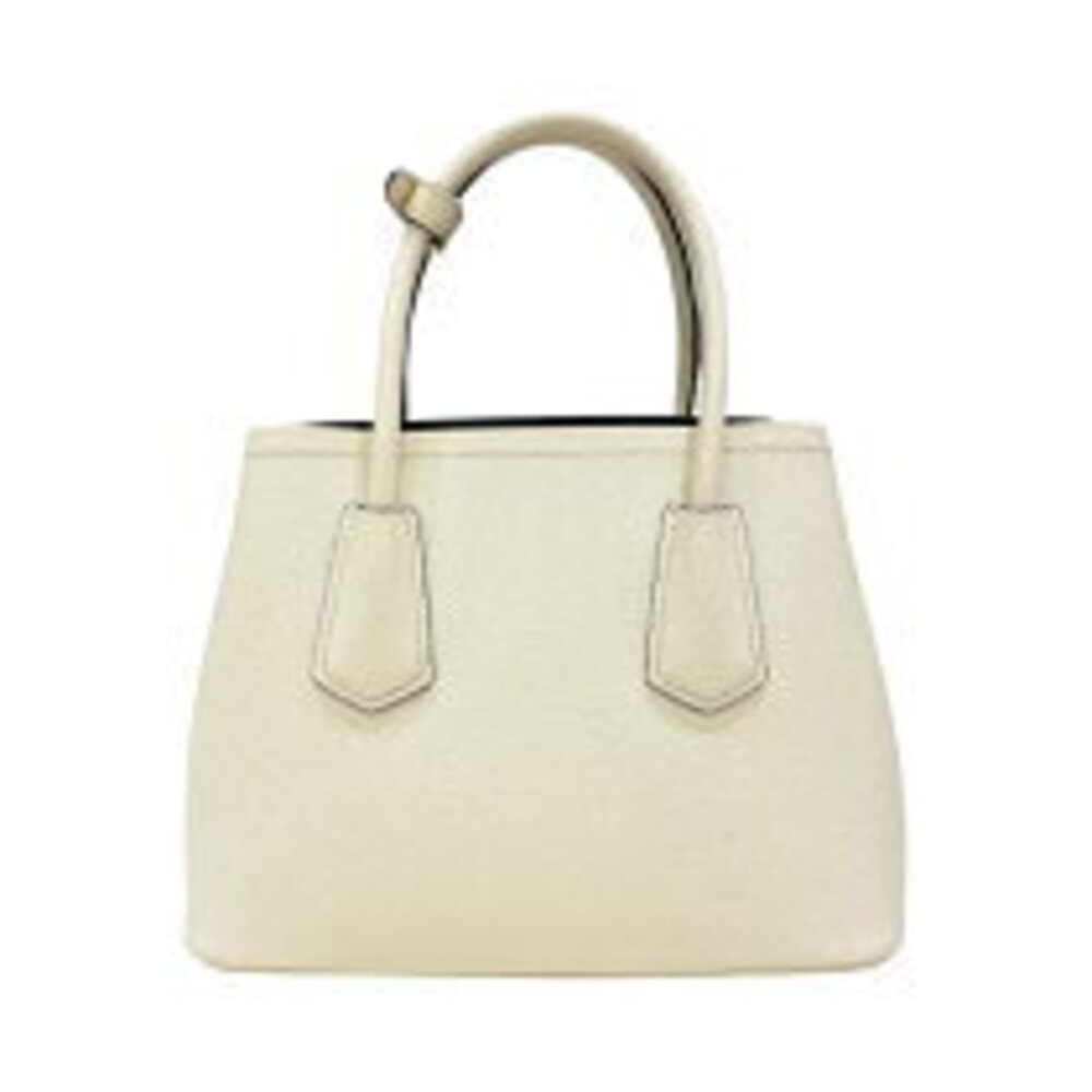 Prada Double Handbag White Saffiano Leather - Picture 3 of 11